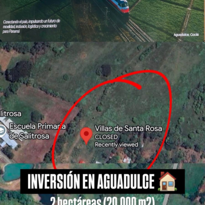 Oportunidad de Inversión - Provincia de Coclé - Aguadulce