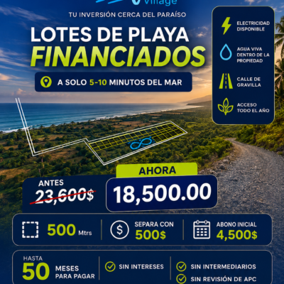 Haz realidad el sueño de tener propiedad en la playa - Juan Hombrón - Lotes